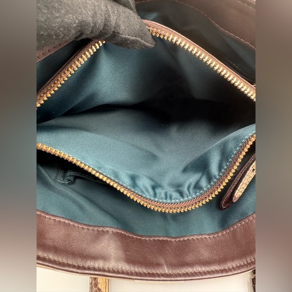 Coach Colette Signature Satchel / Carryall | Very Good Condition - Picture 12 of 13